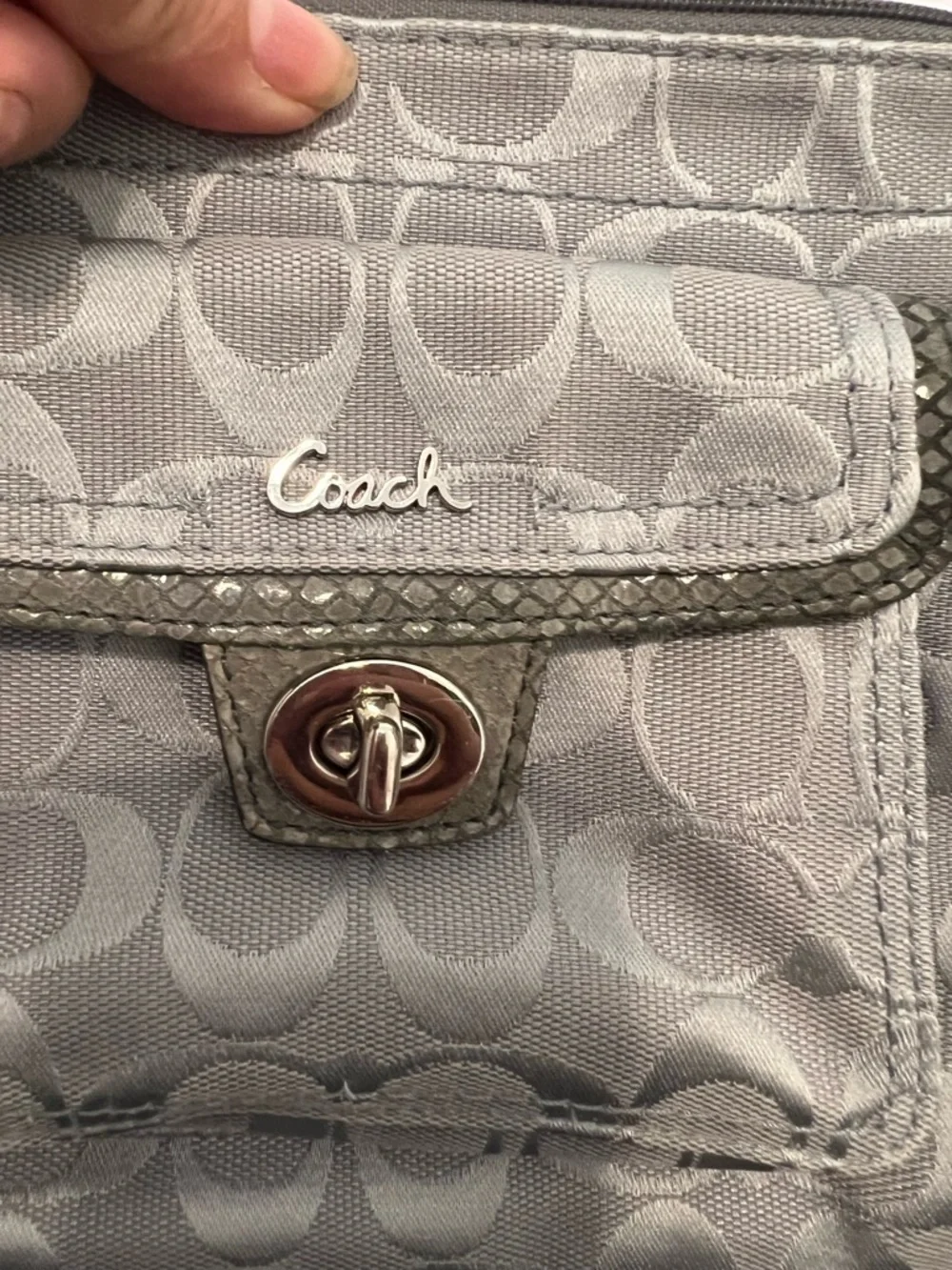 Coach crossbody light